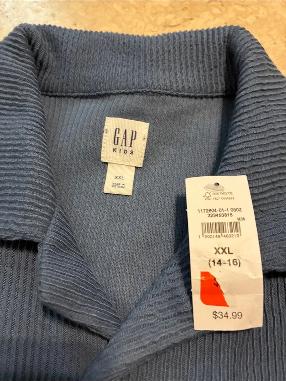 GAP boys size